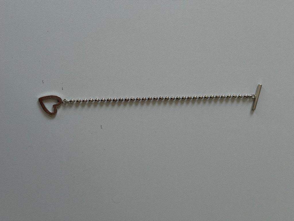 GUCCI STERLING SILVER BRACELET ANKLET 13G