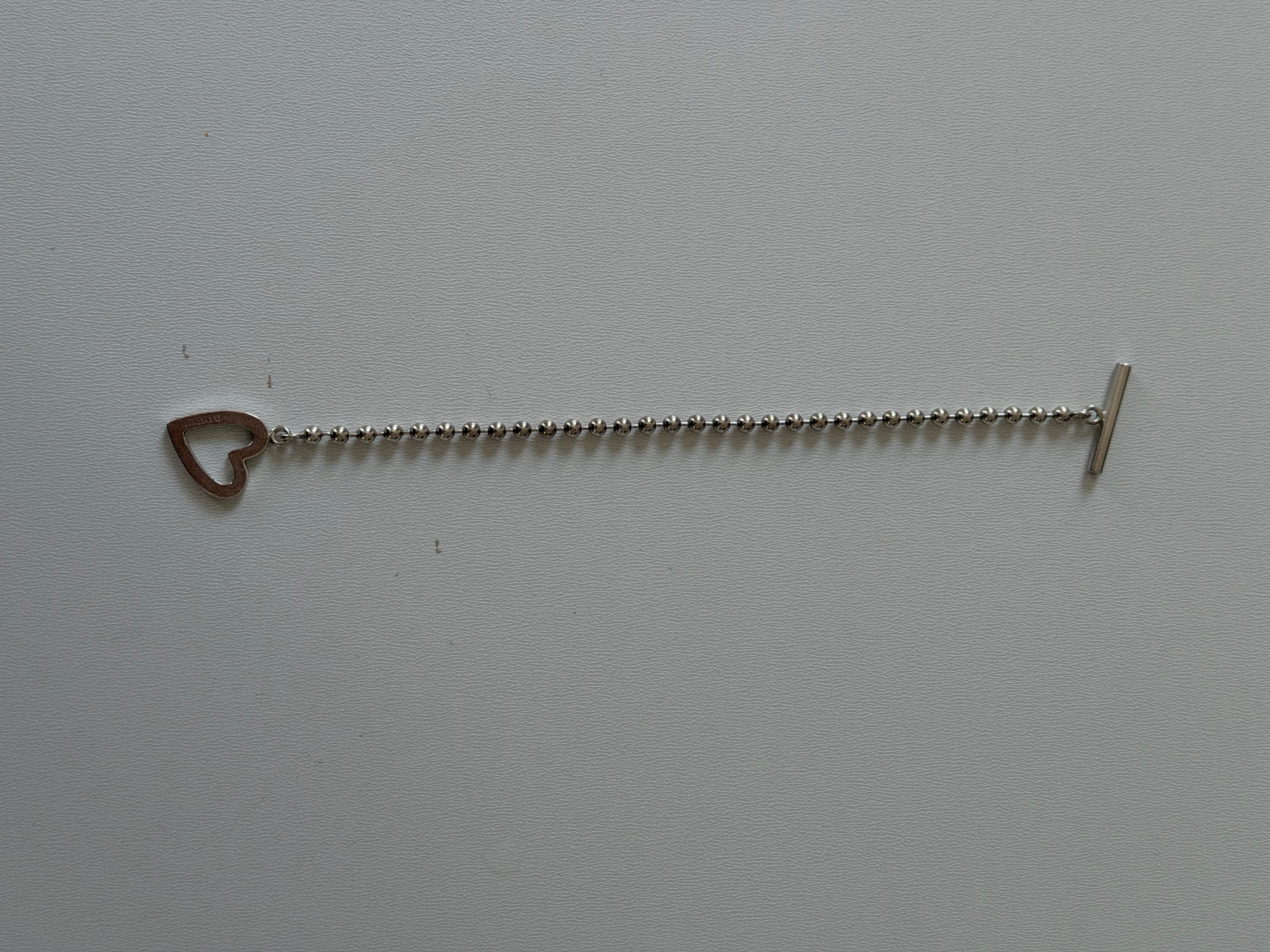 GUCCI STERLING SILVER BRACELET ANKLET 13G