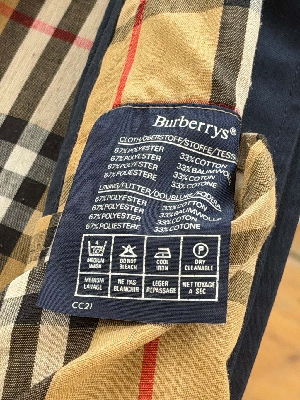 Navy Trench IT54