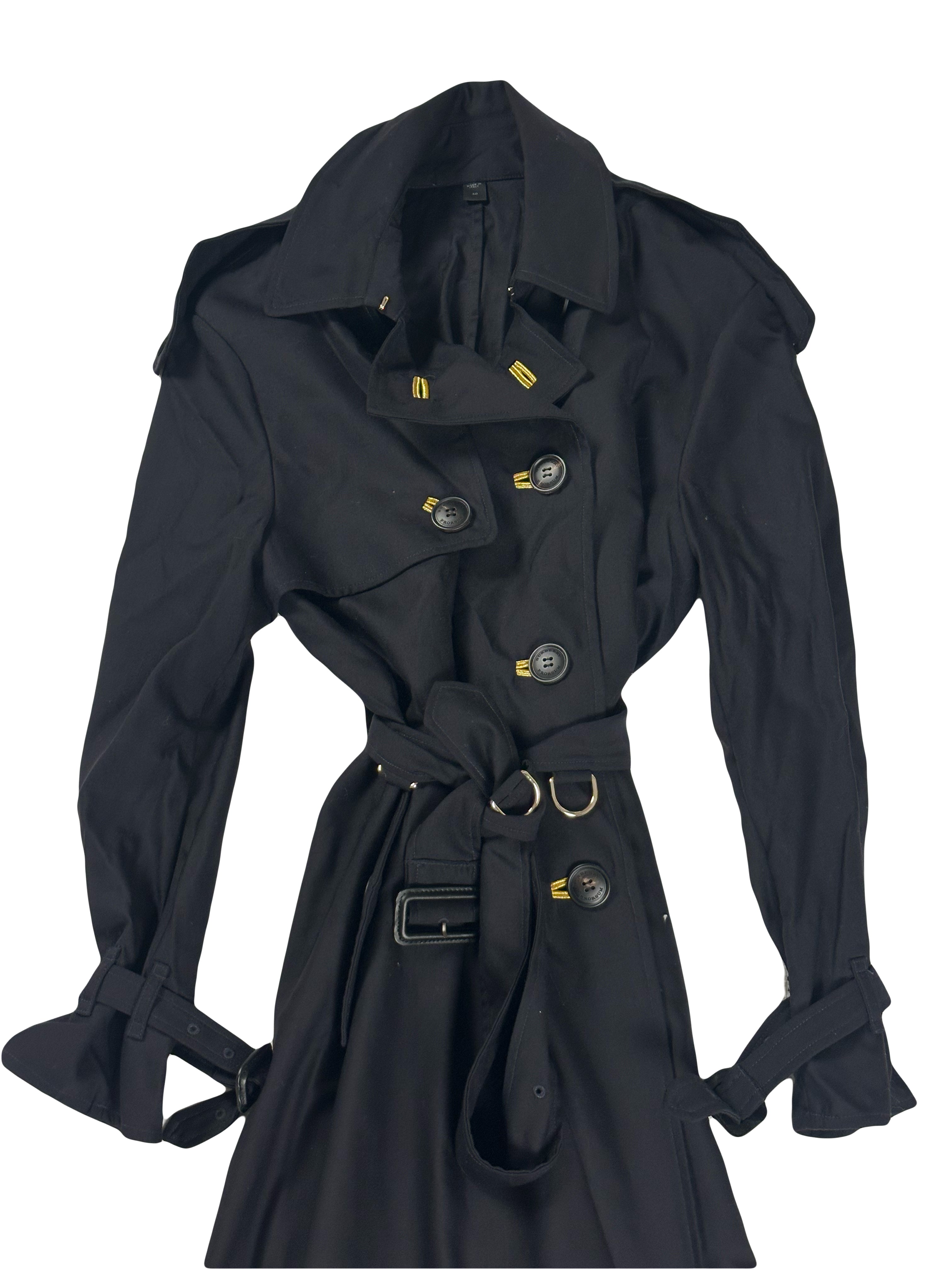 Double Breasted Trench Coat