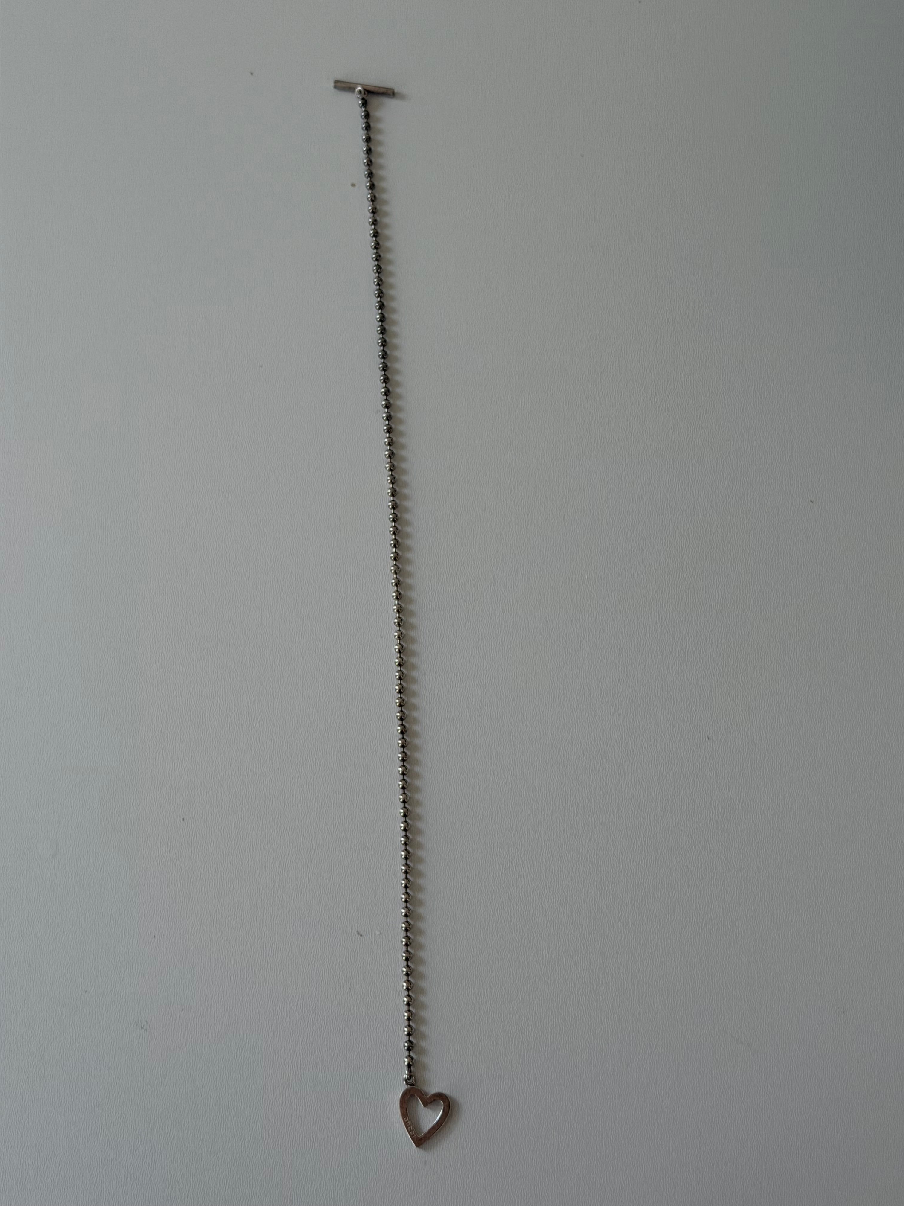 GUCCI STERLING SILVER 925 NECKLACE 24G