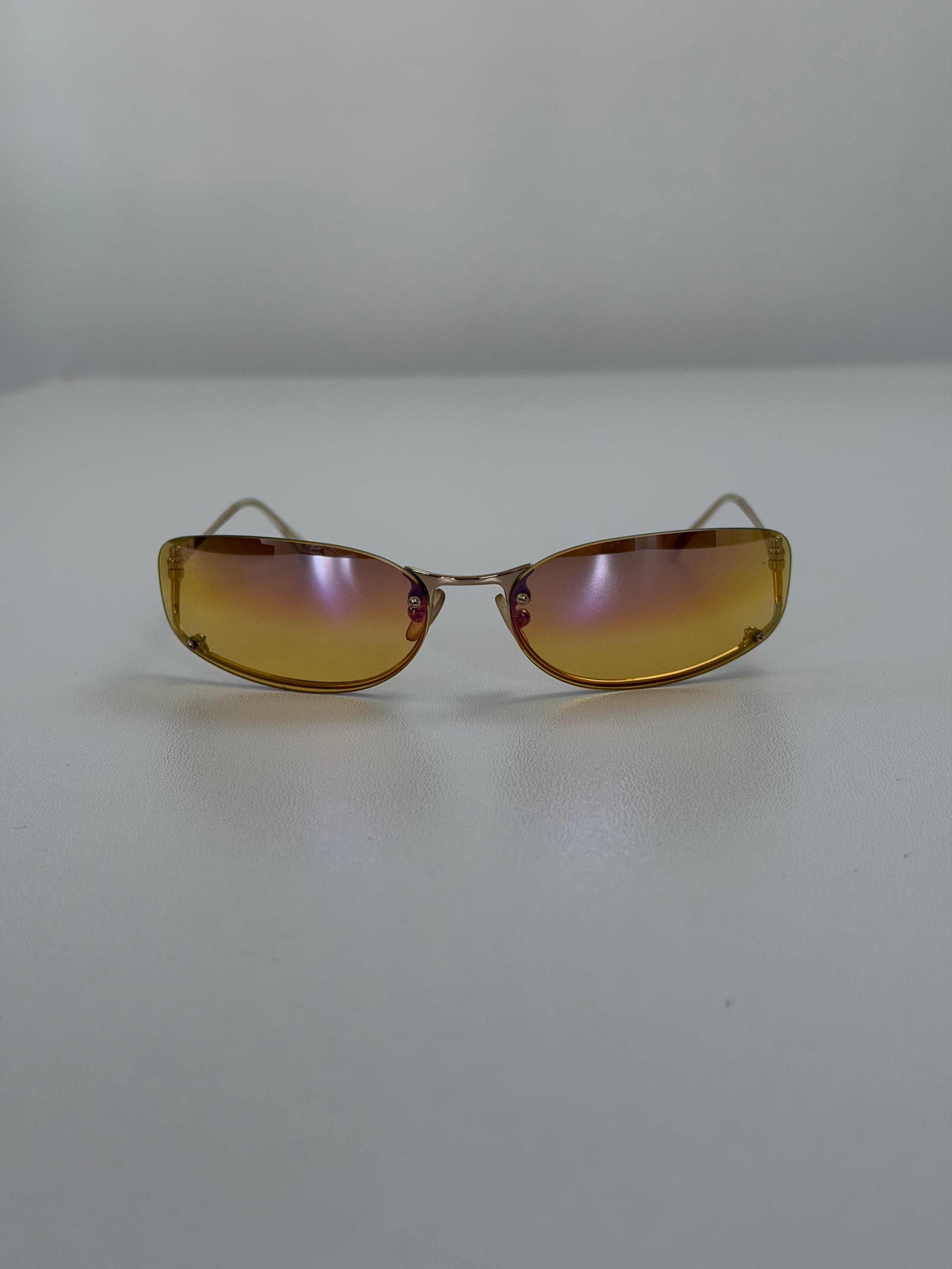 Gradient Sunglasses Gold