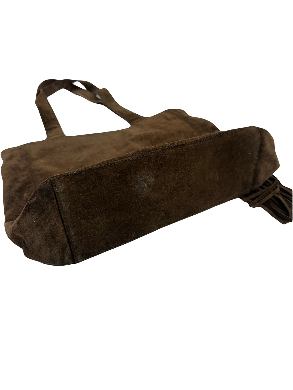 Vintage Suede Tote Bag