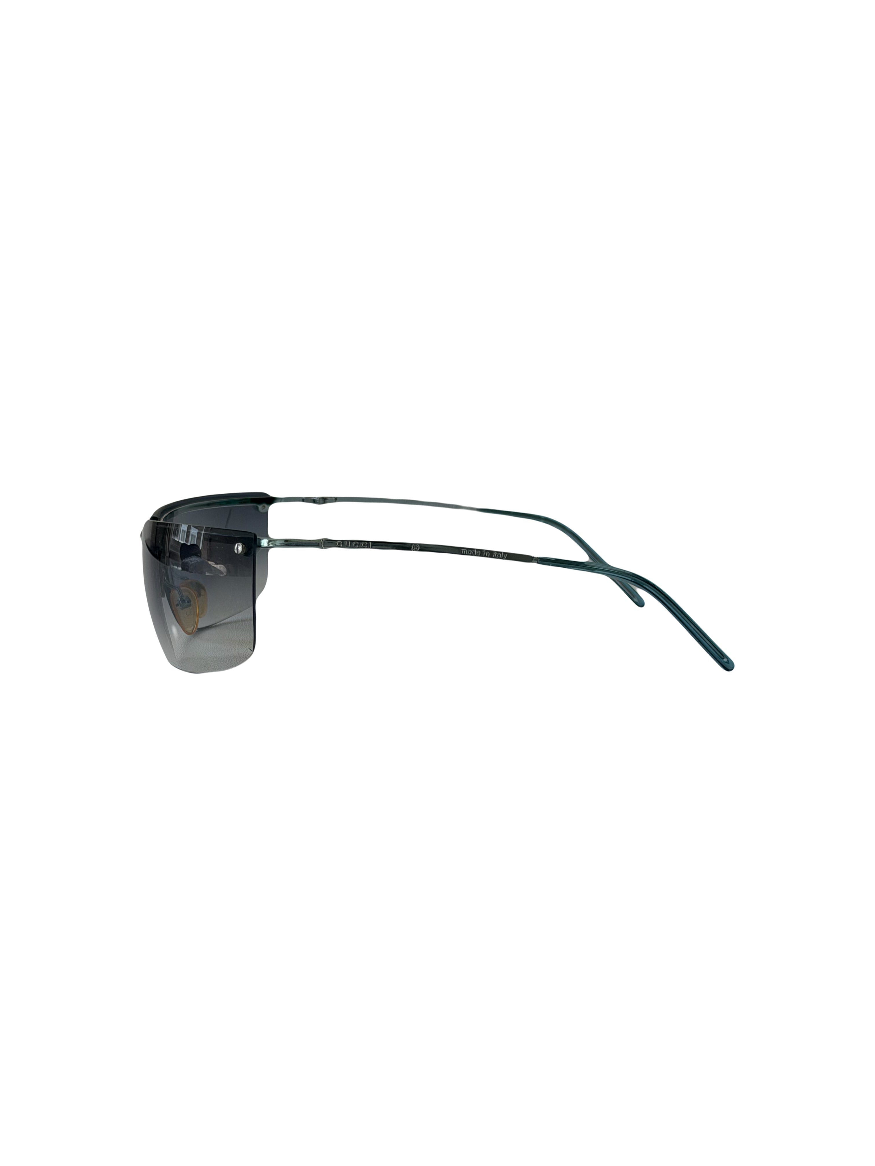GUCCI RIMLESS SUNGLASSES PRE OWNED VERY GOOD
