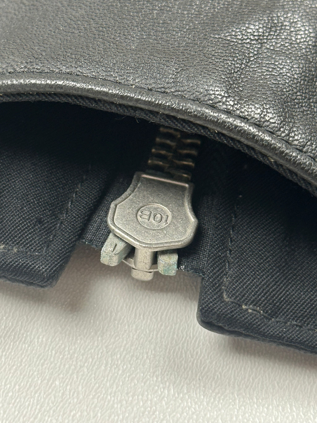 Leather Biker Dress (S)