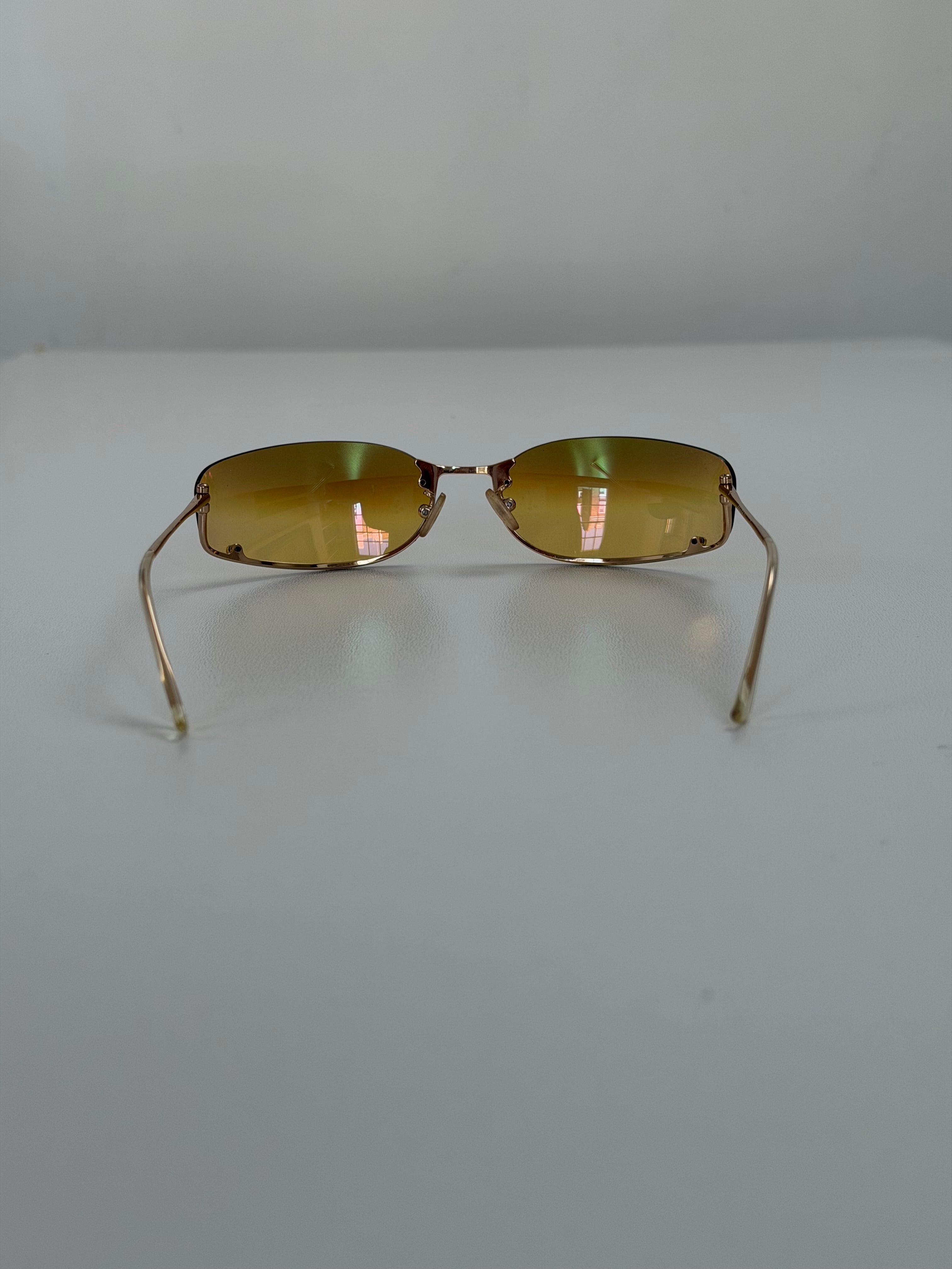Gradient Sunglasses Gold