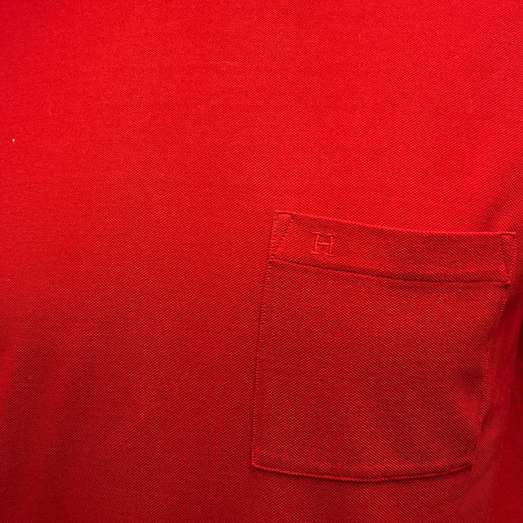 Hermès red pocket Tshirt (M)