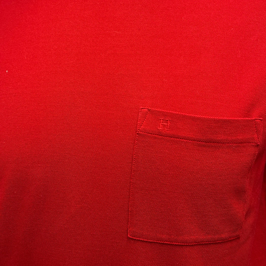 Hermès red pocket Tshirt (M)