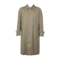 Burberry vintage check trench coat (L)
