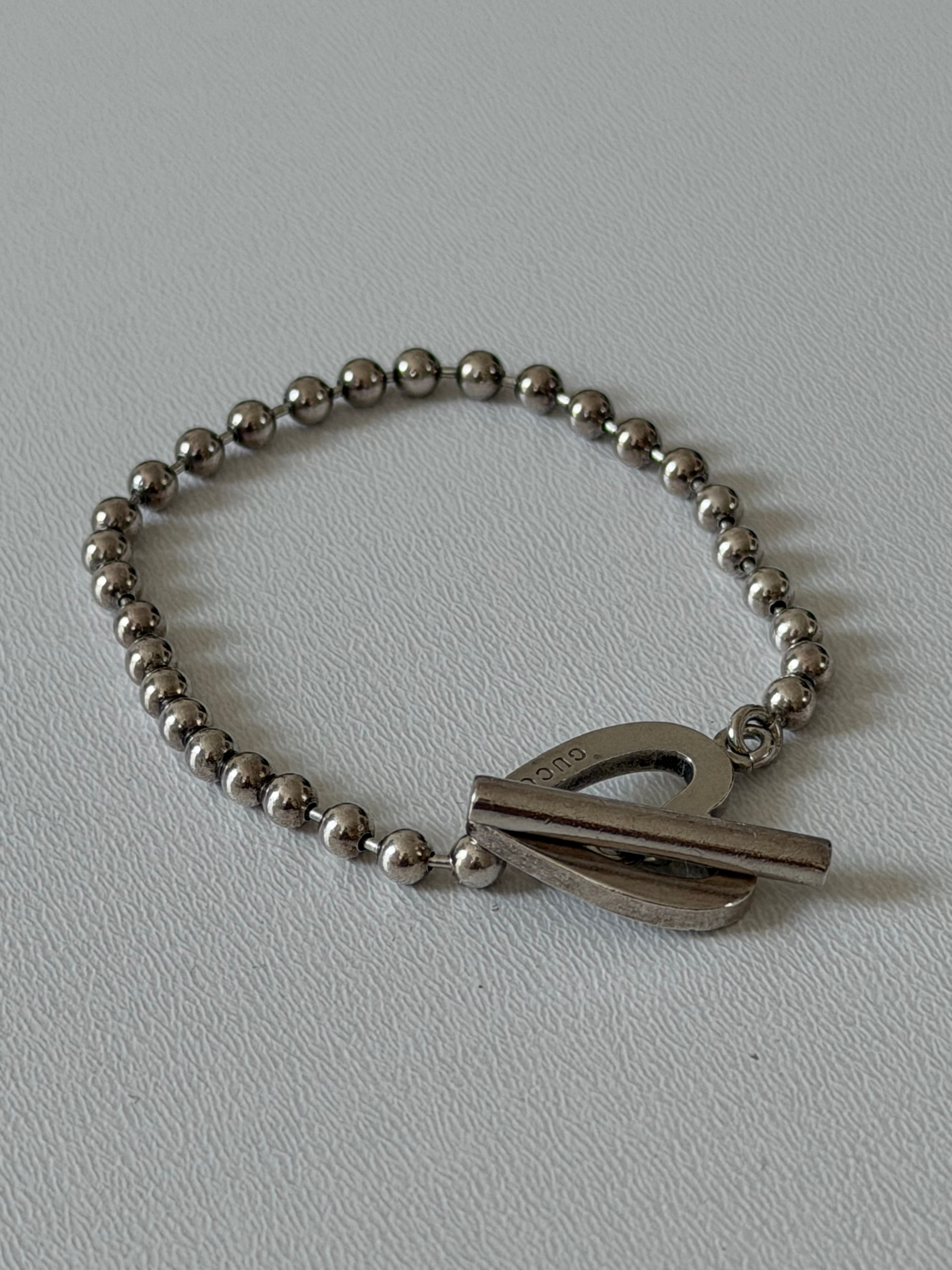 GUCCI STERLING SILVER BRACELET ANKLET 13G