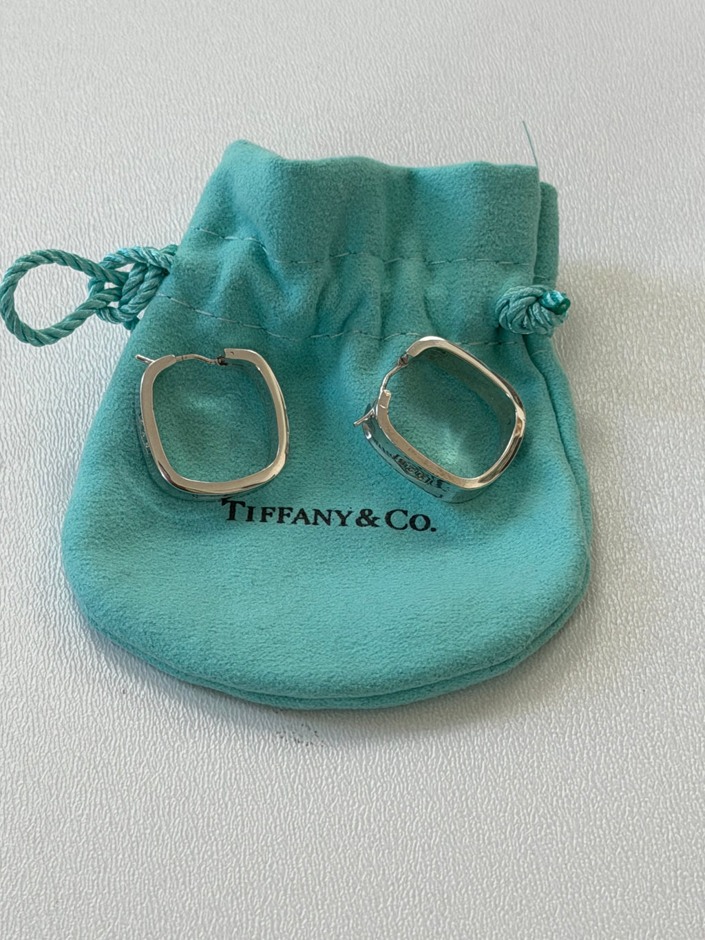 Square Hoop Earrings