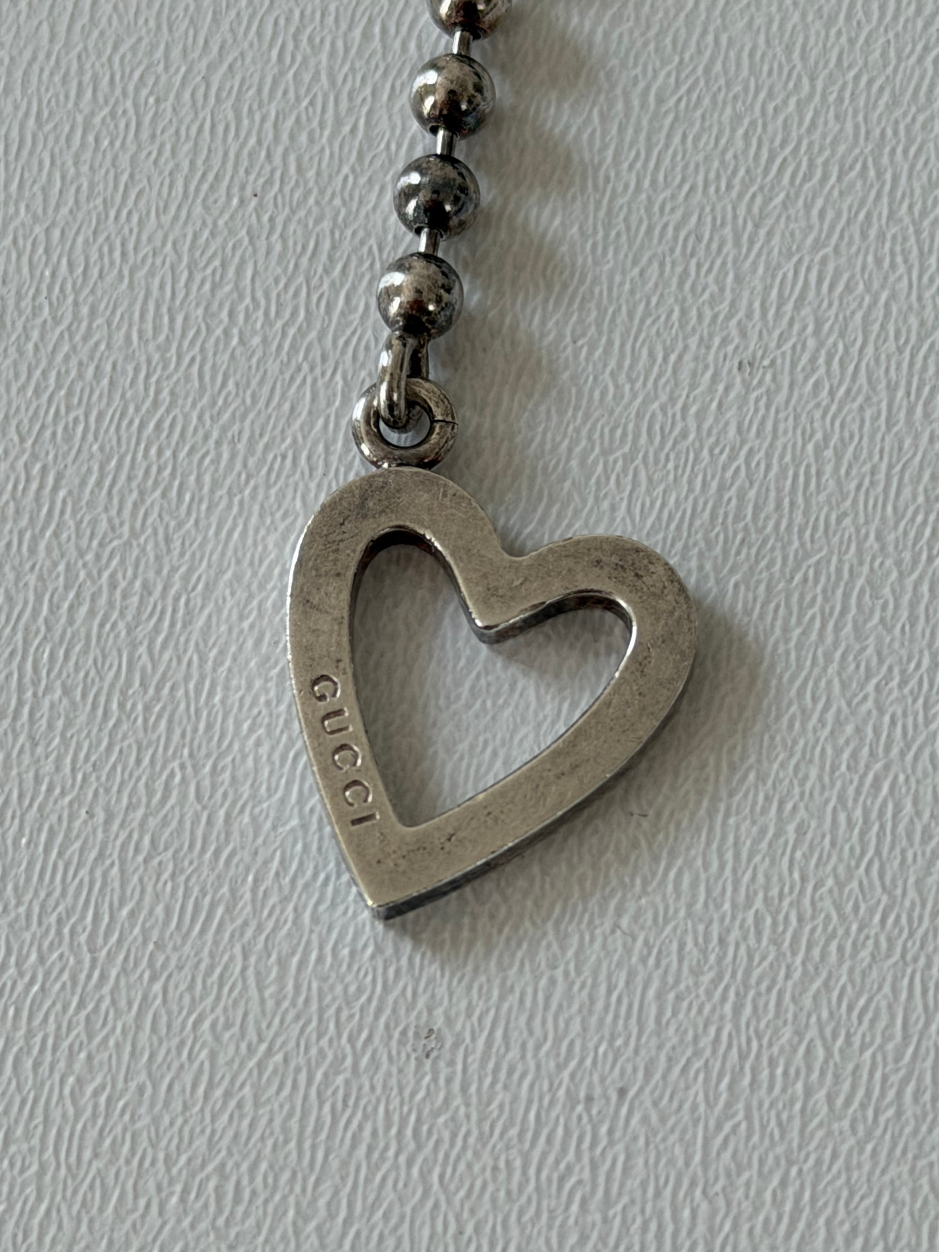 GUCCI STERLING SILVER 925 NECKLACE 24G