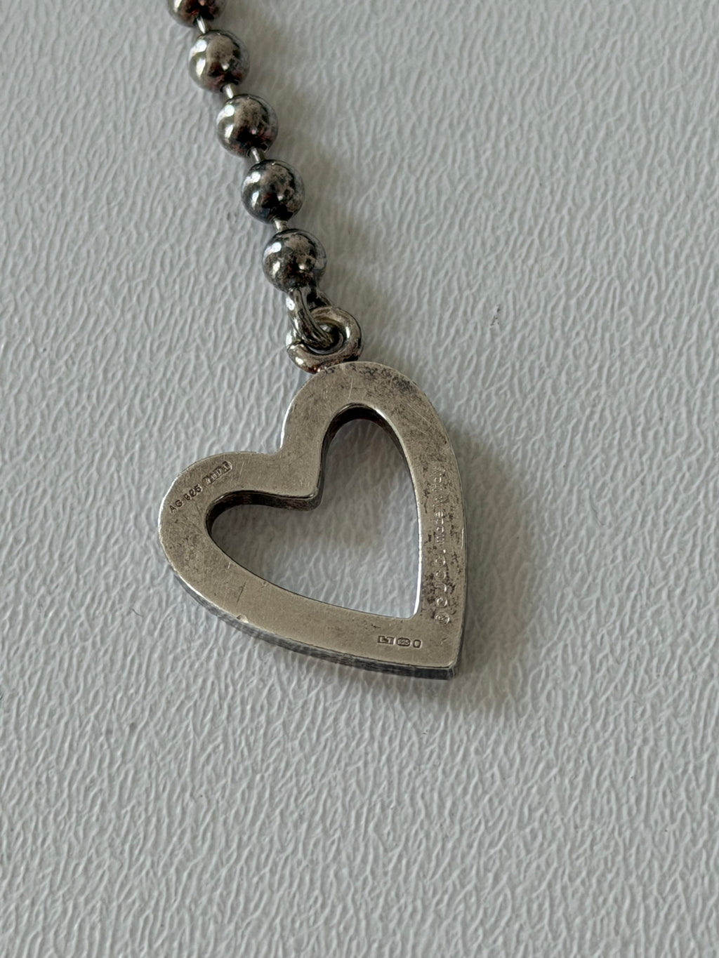 GUCCI STERLING SILVER 925 NECKLACE 24G