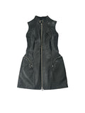 Leather Biker Dress (S)