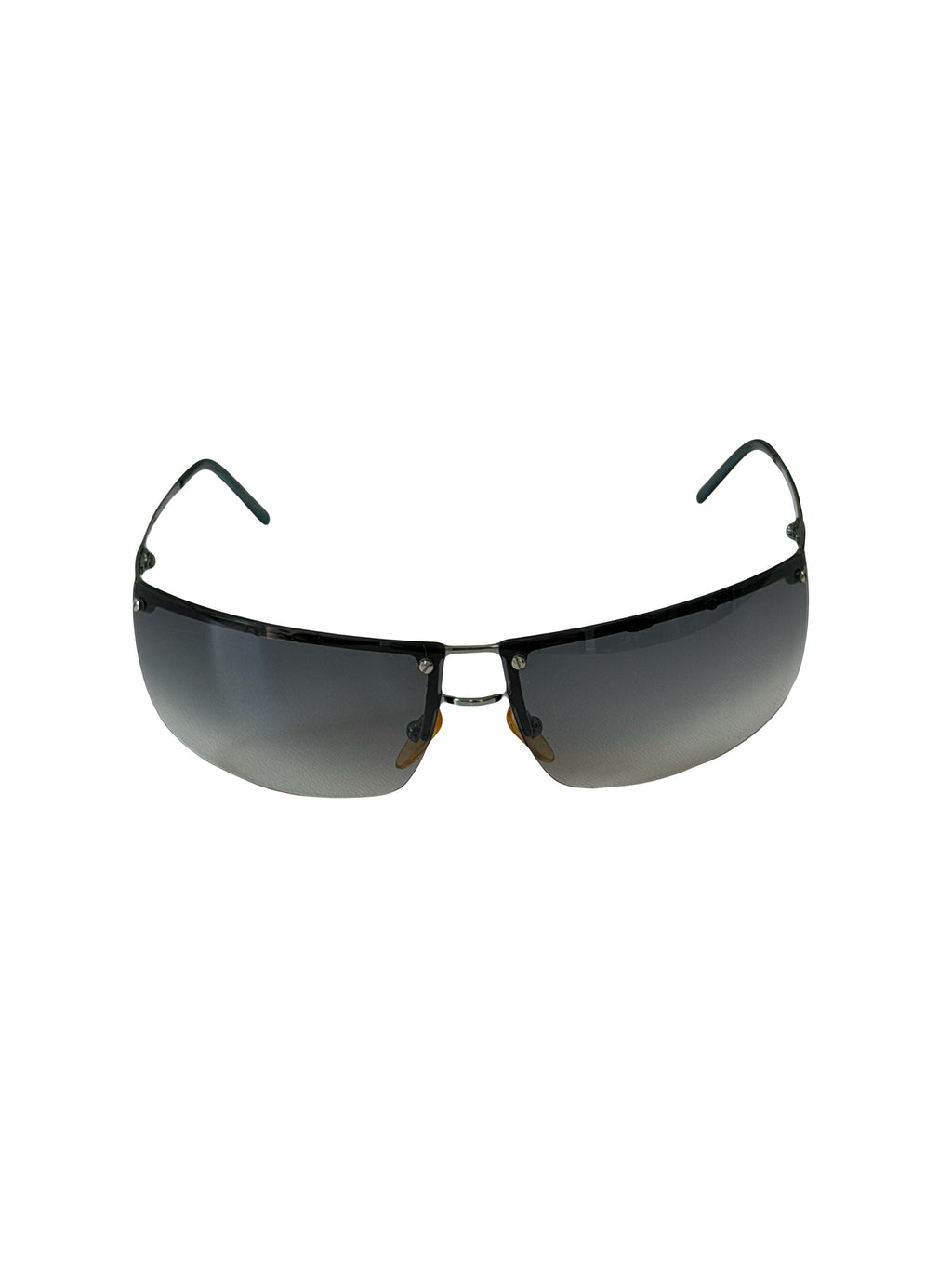 GUCCI RIMLESS SUNGLASSES PRE OWNED VERY GOOD