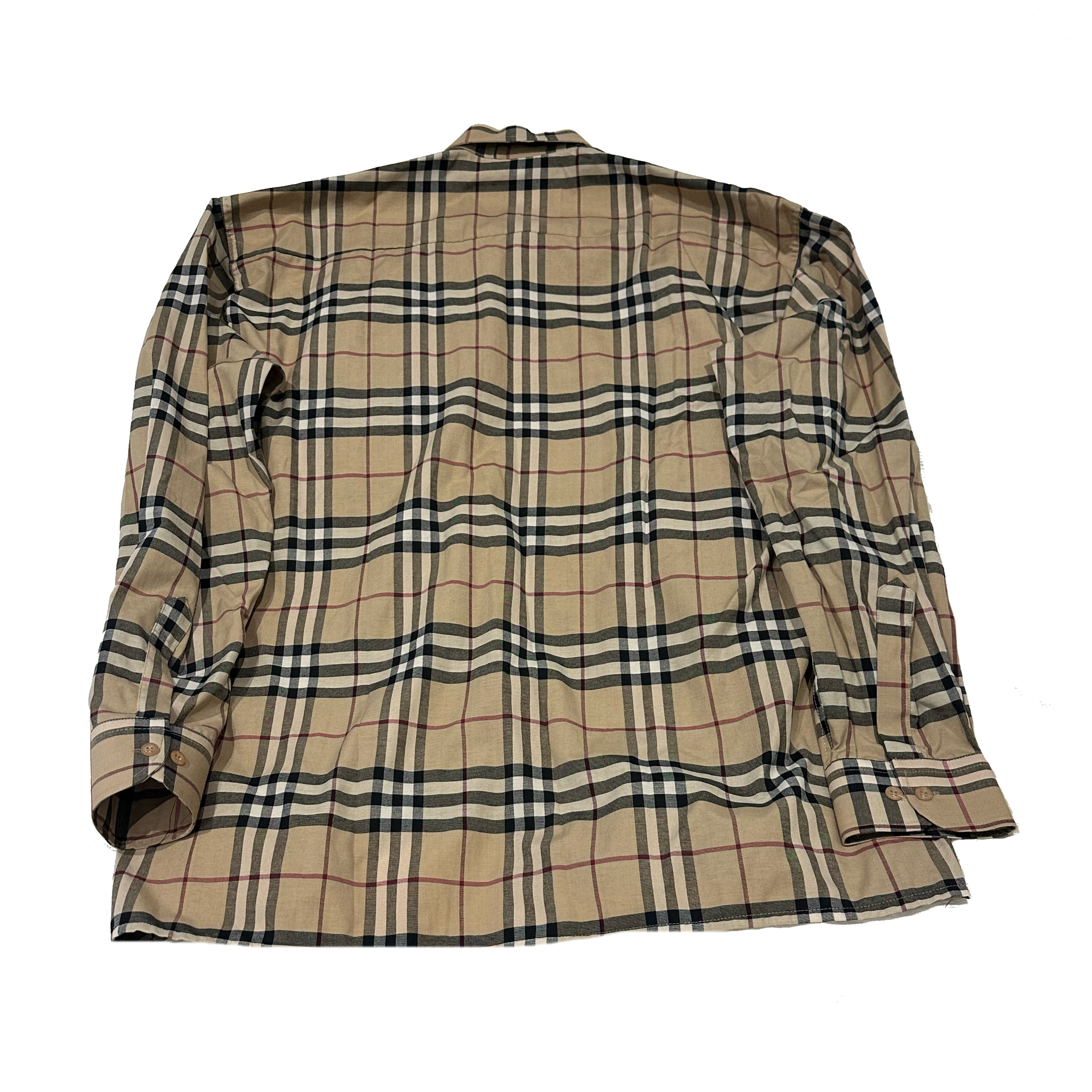 Burberry vintage check oxford shirt (L)