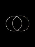 Sterling Infinity Hoops