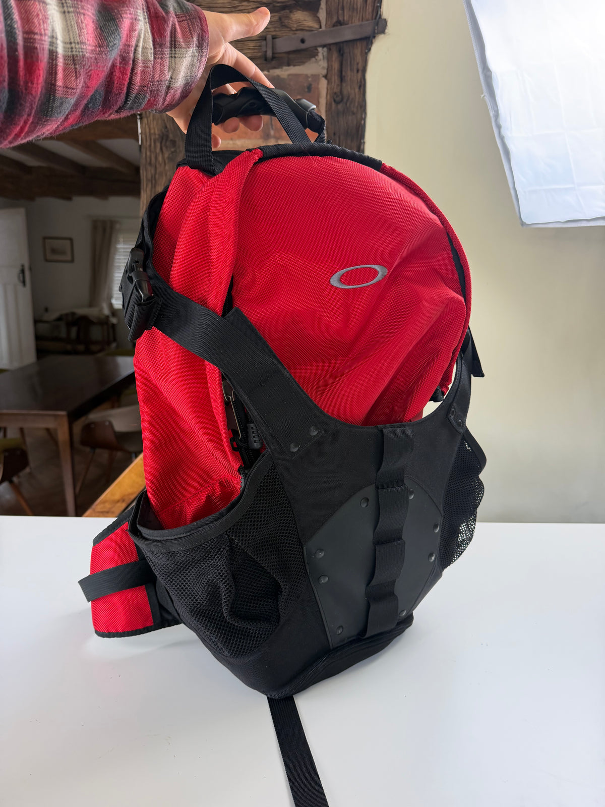 Oakley Technical Backpack Red Never Used
