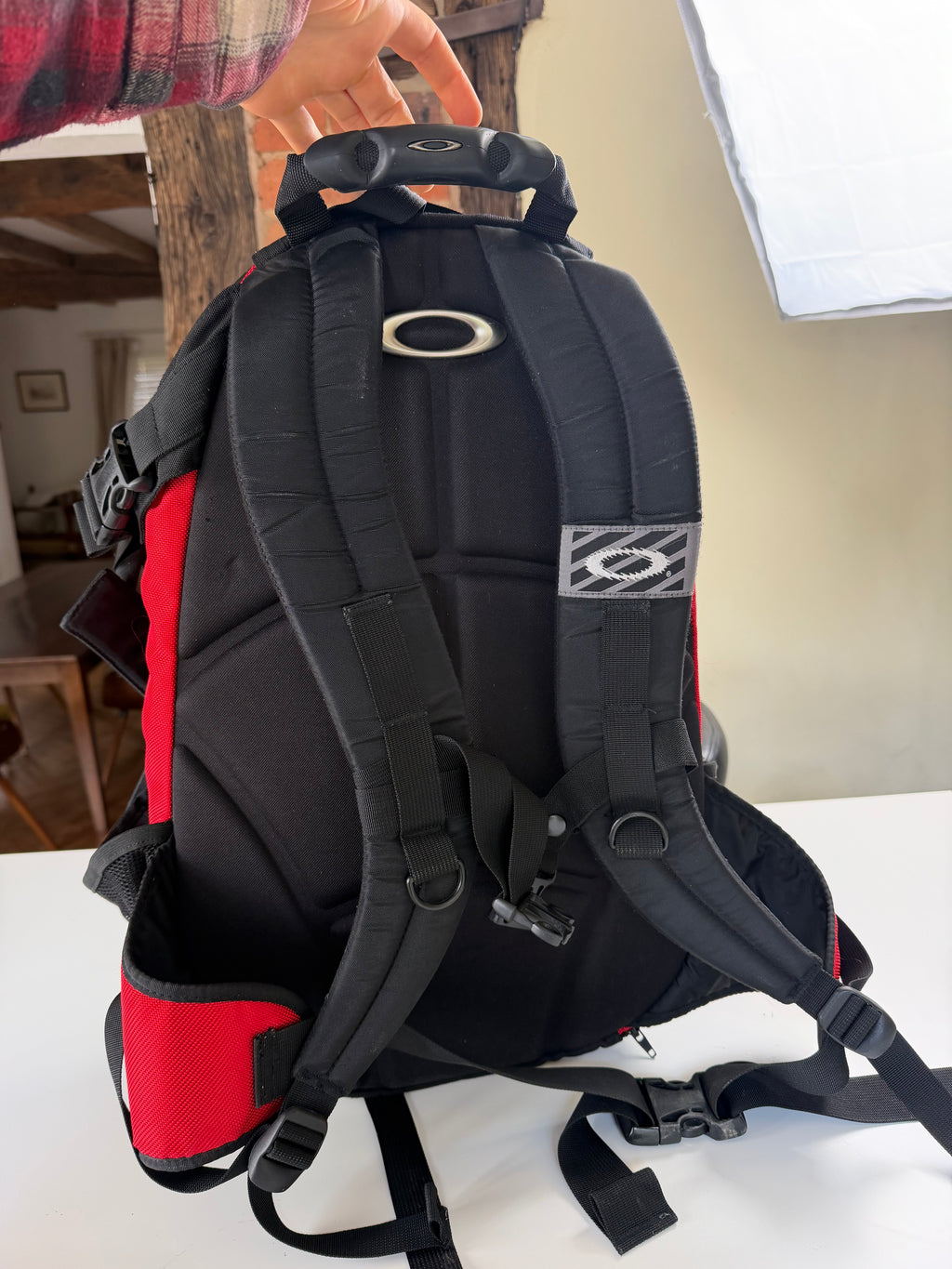 Oakley Technical Backpack Red Never Used
