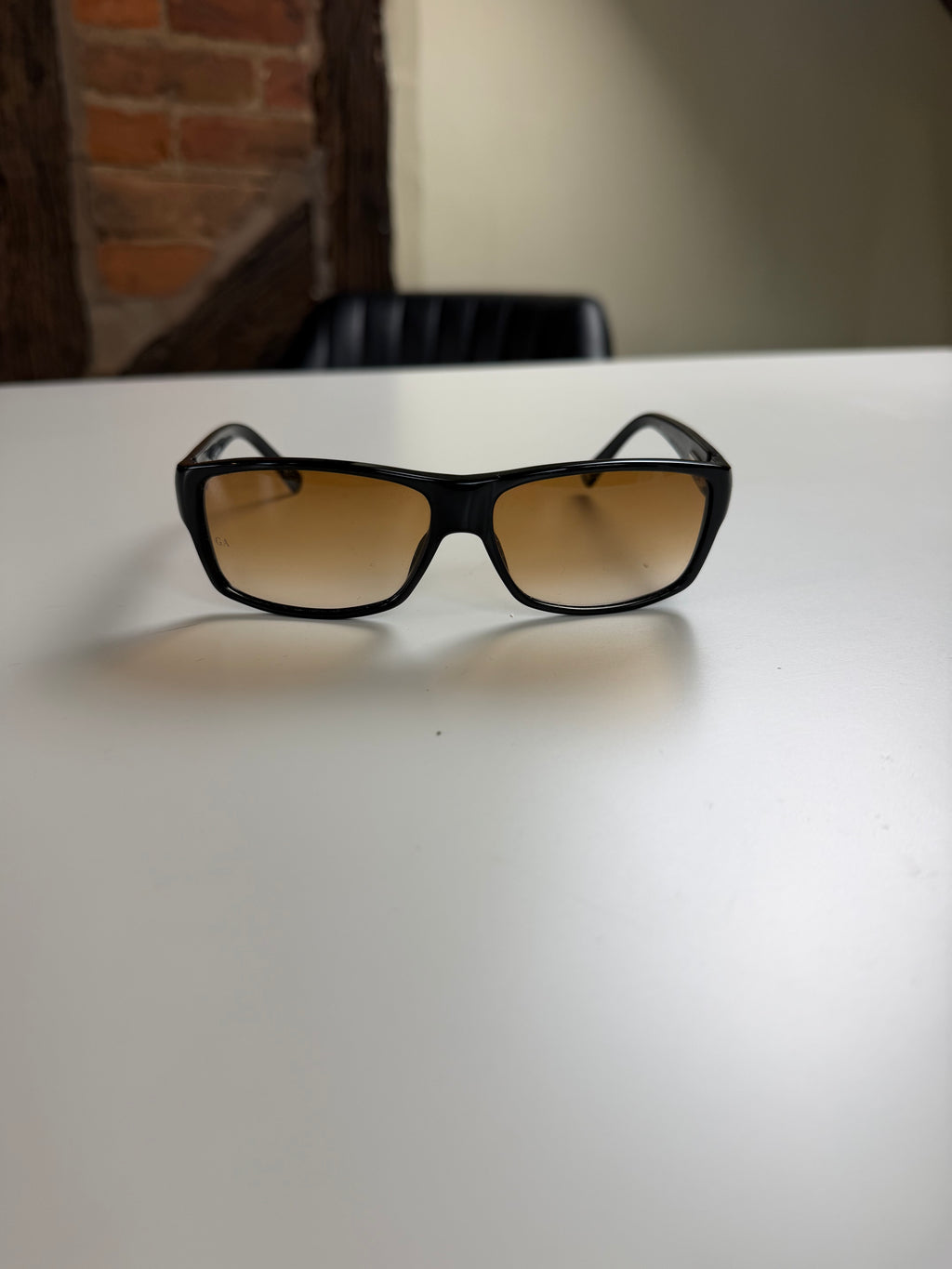 Giorgio Armani Retro Sunglasses Brown