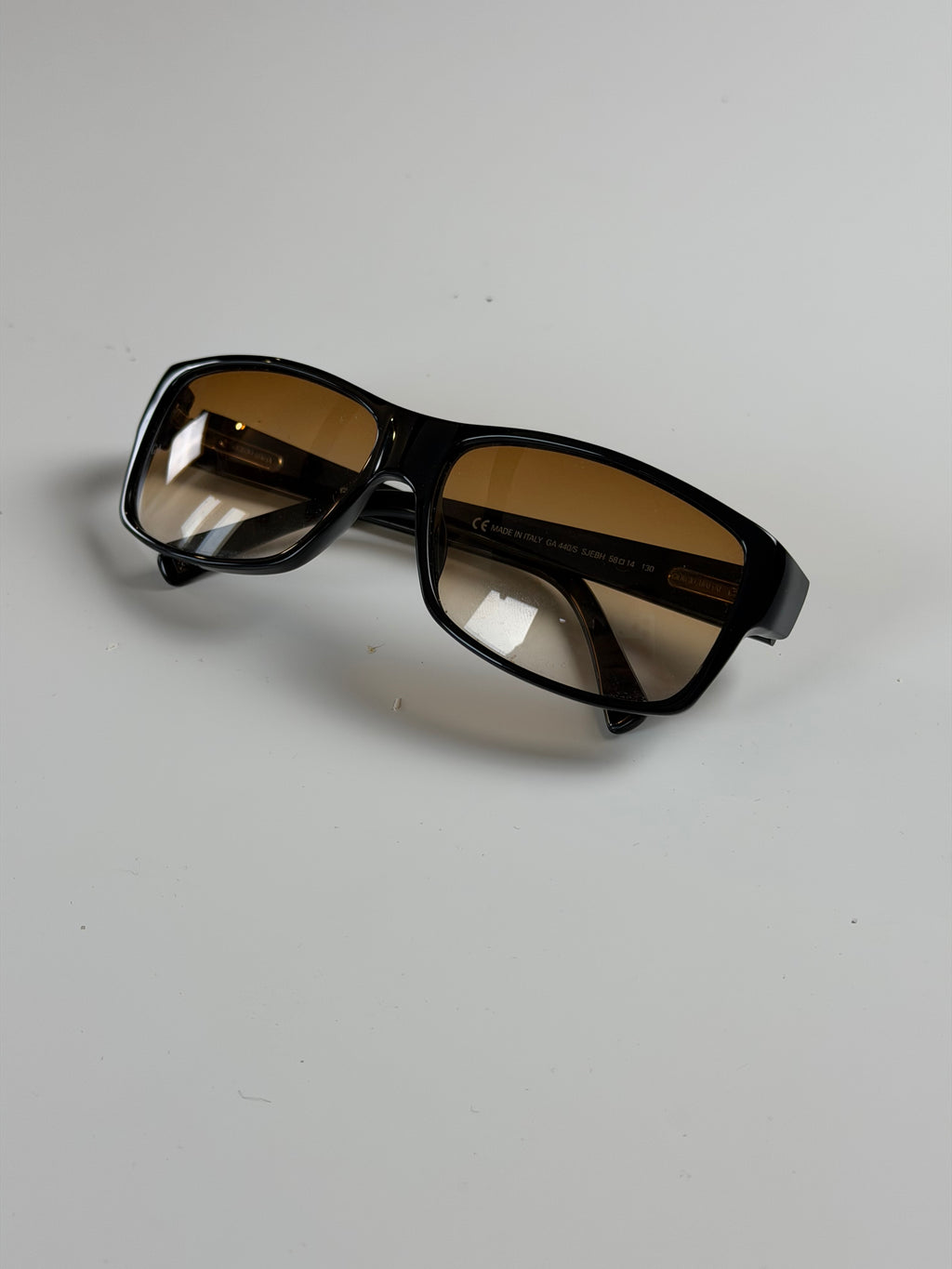 Giorgio Armani Retro Sunglasses Brown
