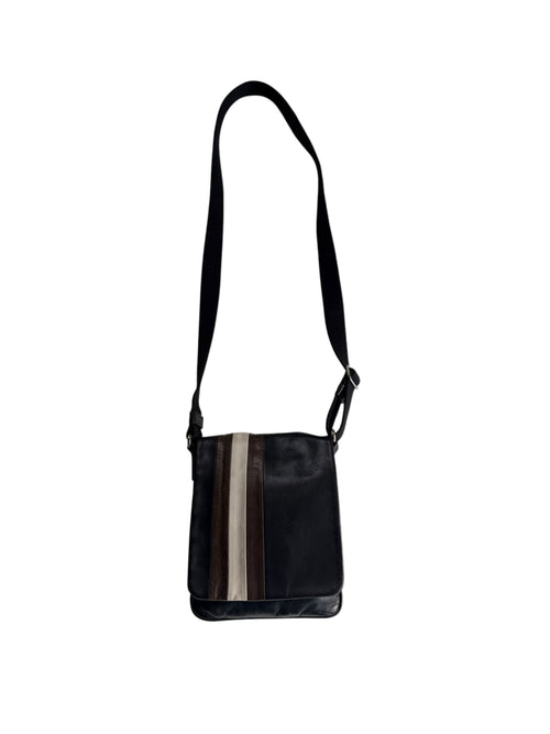Bally All Leather Mini Satchel Bag Shoulder / Crossbody Adjustable