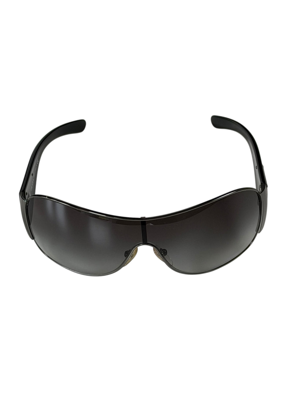 Prada Shield Mask Sunglasses Triangle Logo SPR 57L