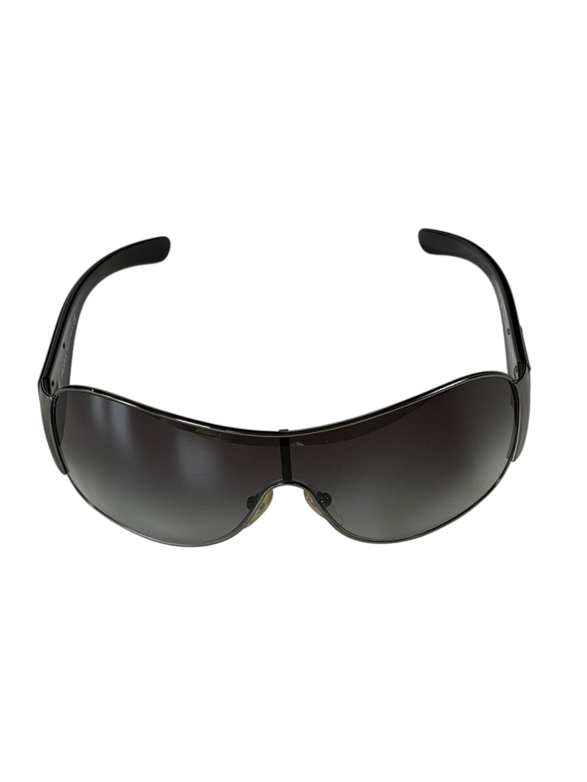 Prada Shield Mask Sunglasses Triangle Logo SPR 57L