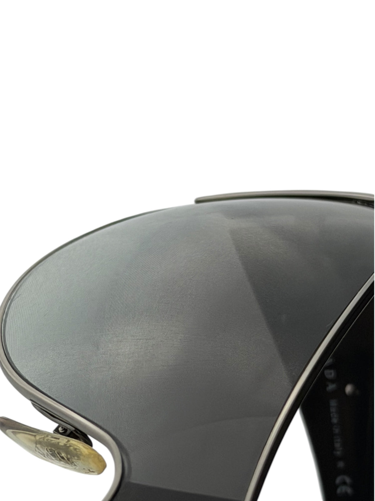 Prada Shield Mask Sunglasses Triangle Logo SPR 57L