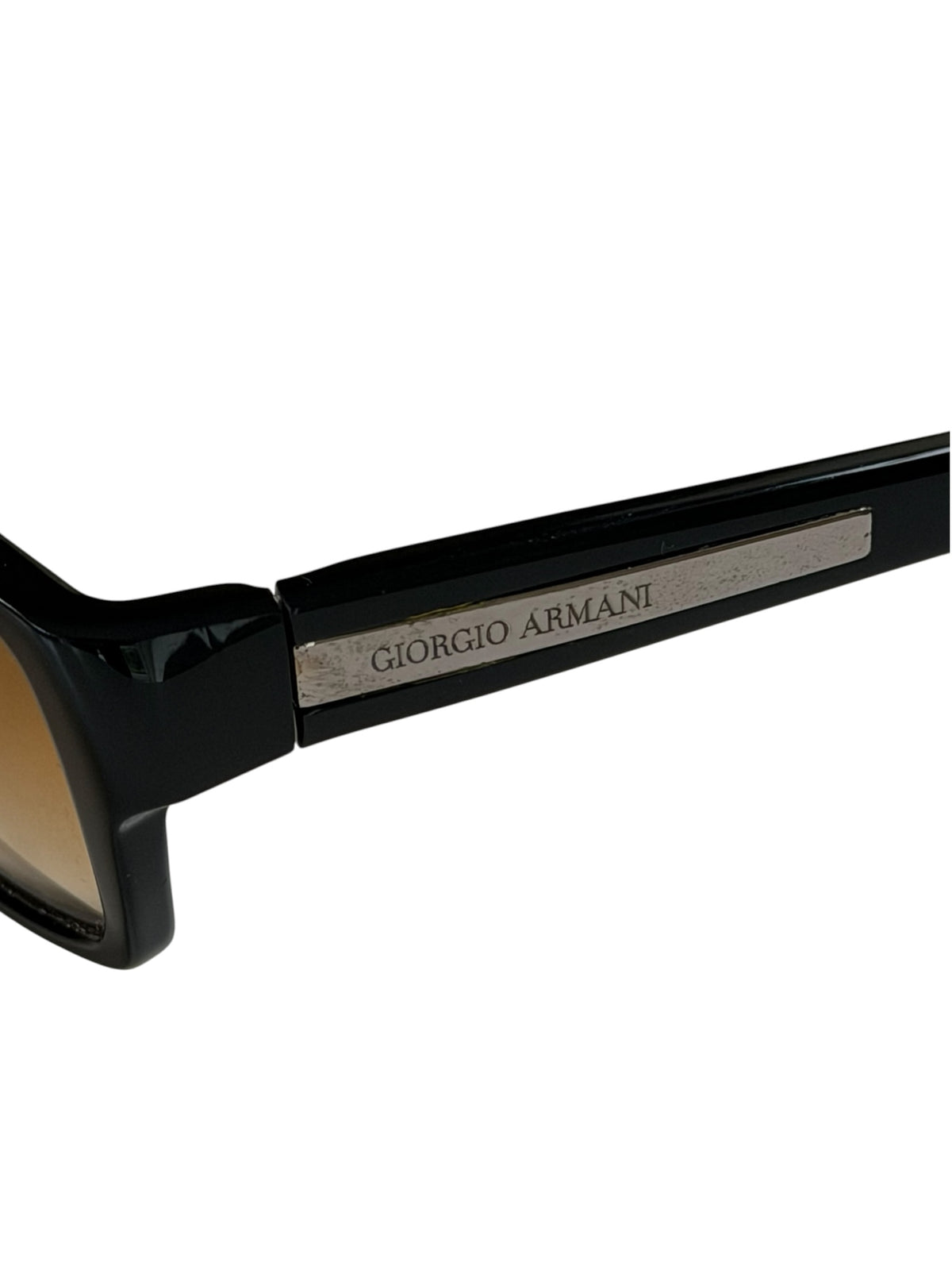 Giorgio Armani Men’s Retro Sunglasses Vintage Brown Lenses Frame