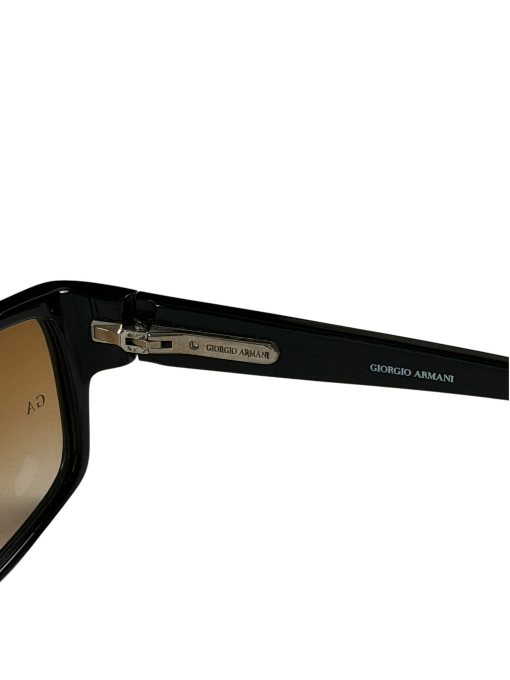Giorgio Armani Men’s Retro Sunglasses Vintage Brown Lenses Frame