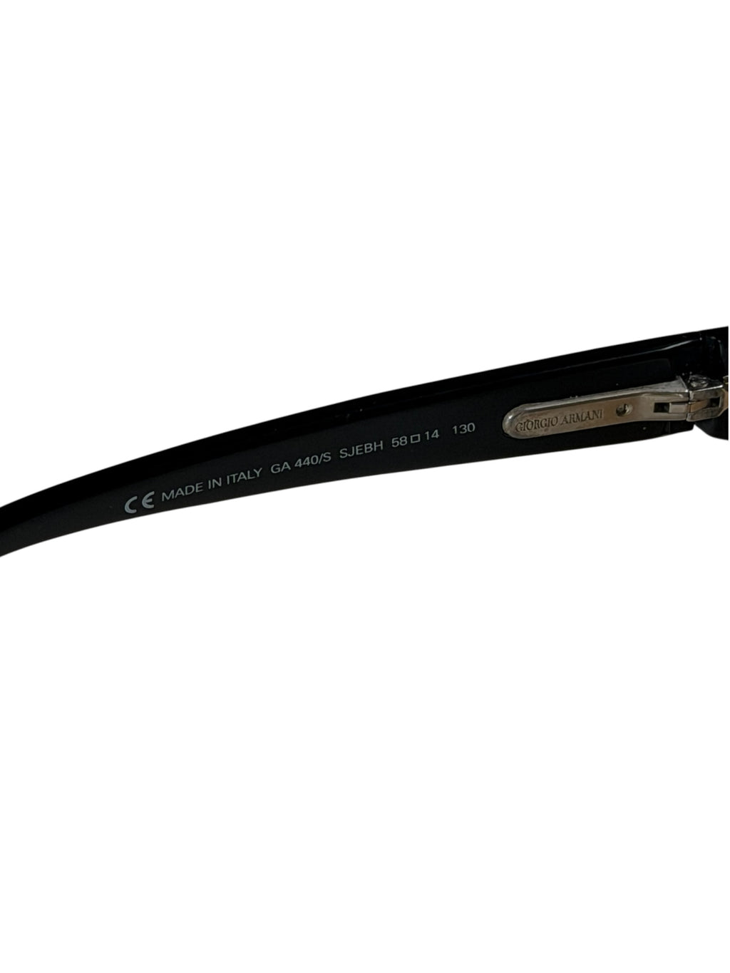 Giorgio Armani Men’s Retro Sunglasses Vintage Brown Lenses Frame