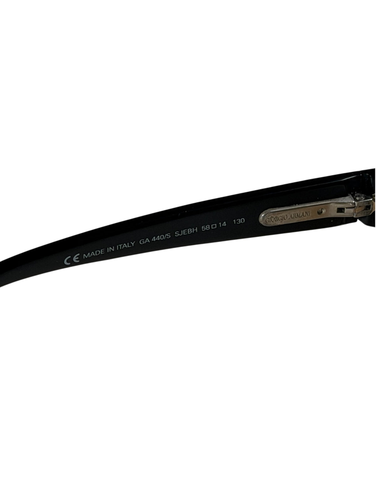 Giorgio Armani Men’s Retro Sunglasses Vintage Brown Lenses Frame