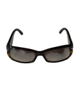 Dior Promenade Translucent Acetate Brown & Yellow Sunglasses