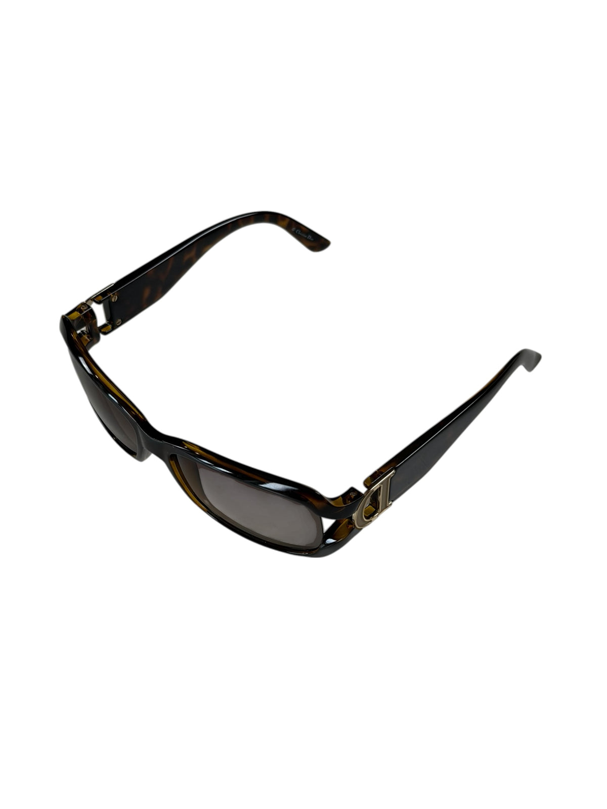 Dior Promenade Translucent Acetate Brown & Yellow Sunglasses