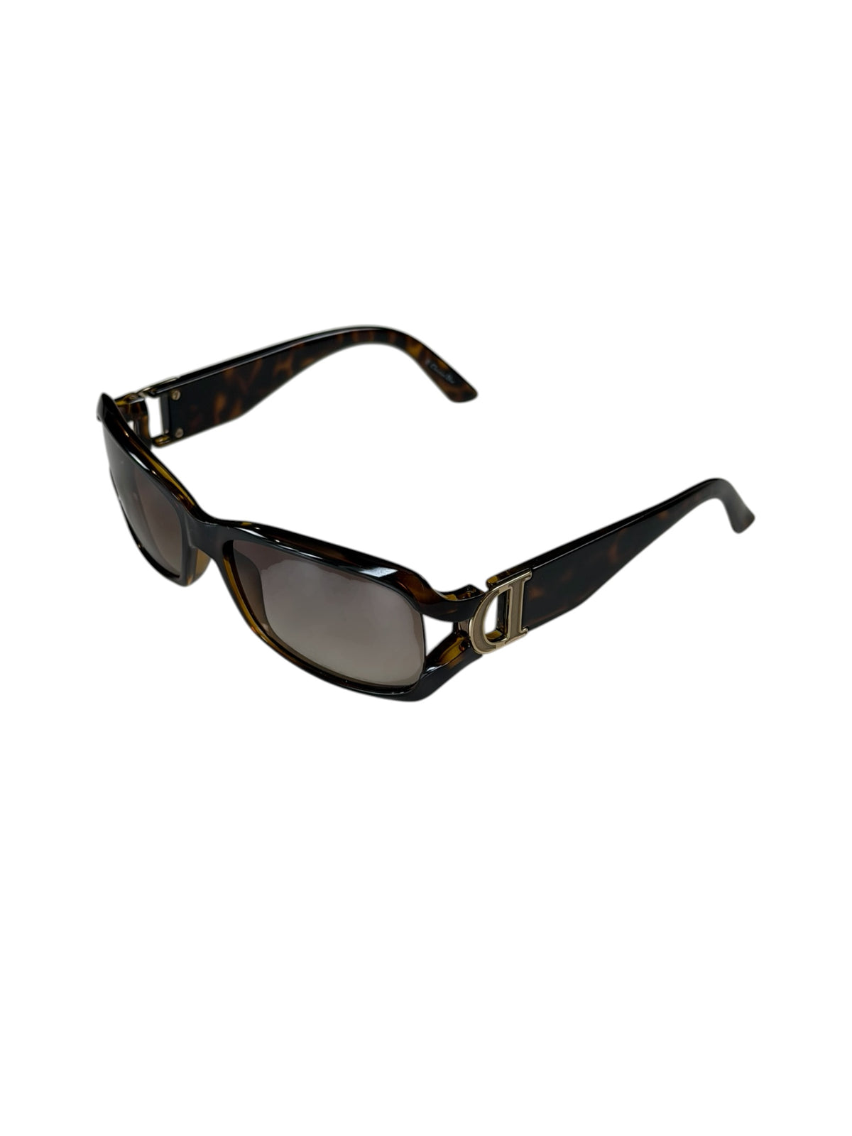 Dior Promenade Translucent Acetate Brown & Yellow Sunglasses