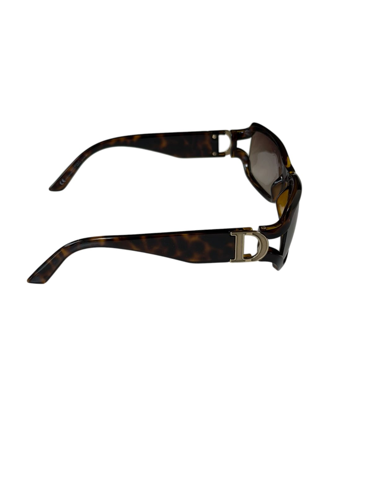 Dior Promenade Translucent Acetate Brown & Yellow Sunglasses