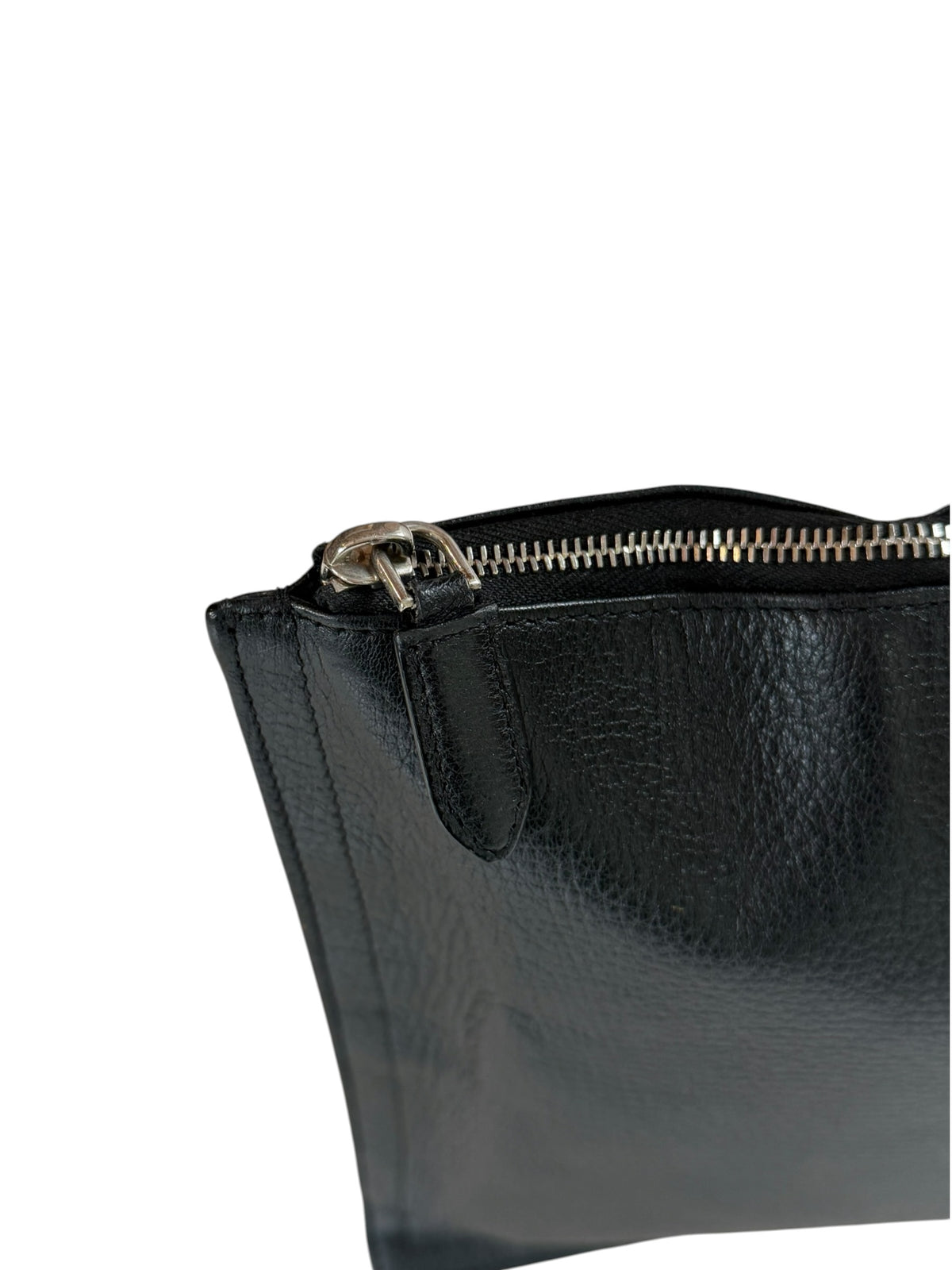 Givenchy Leather Portfolio Pouch Clutch Bag Leather Zip 34 x 23cm