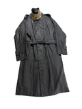 Burberry Rare Vintage Waxed Cotton Garbadine Trench Coat Men’s L