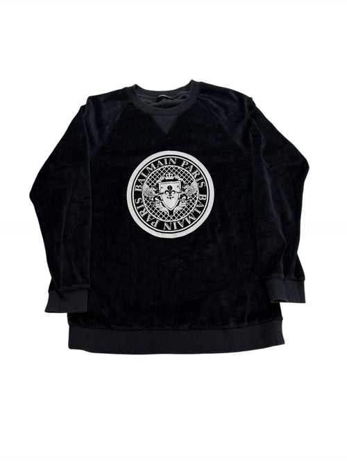 Balmain Velvet Pullover Women’s 34 L