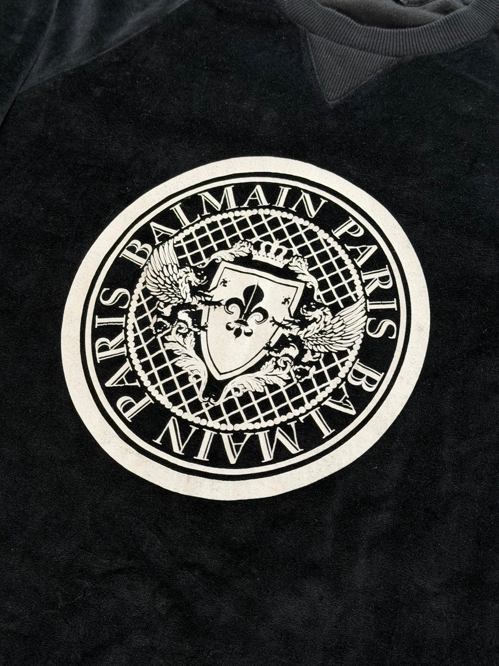 Balmain Velvet Pullover Women’s 34 L