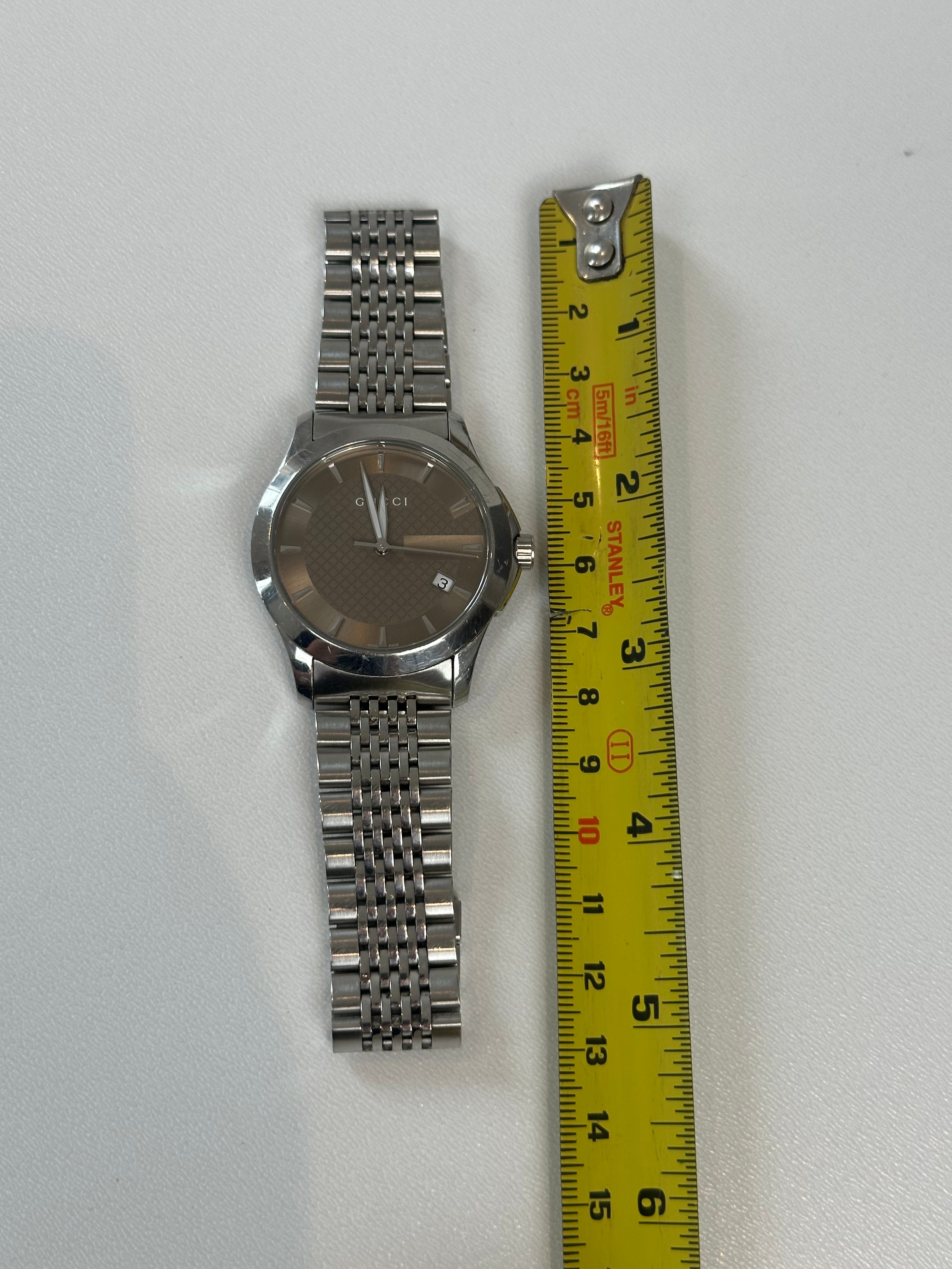 Gucci Pre-Owned Men’s Watch -  Timeless 38mm