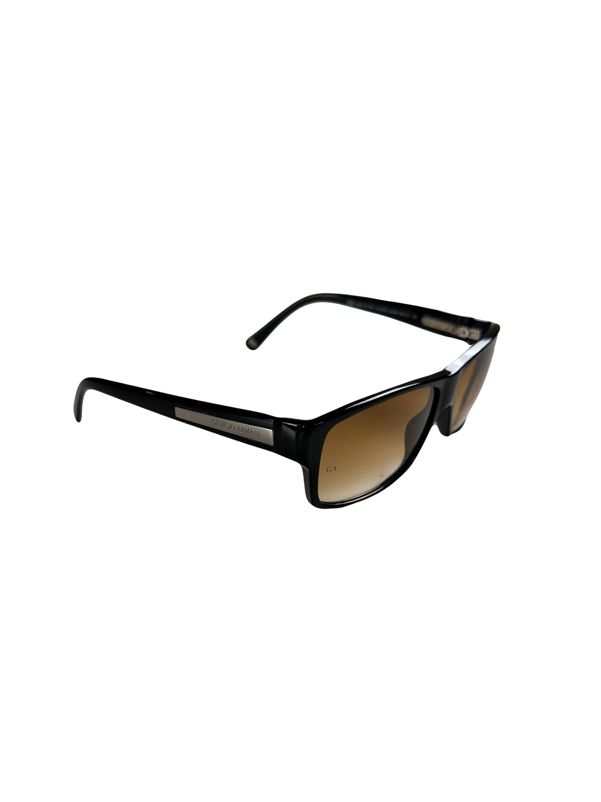 Pre-Owned Giorgio Armani Brown Classic Sunglasses