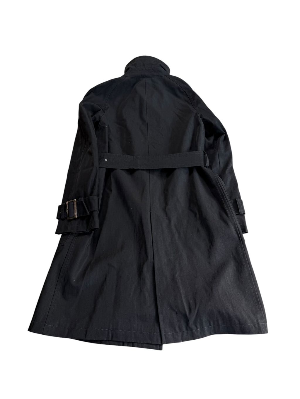 Emporio Armani Petite Double Breasted Trench Coat Belt Collar - Women’s IT40 / UK8.